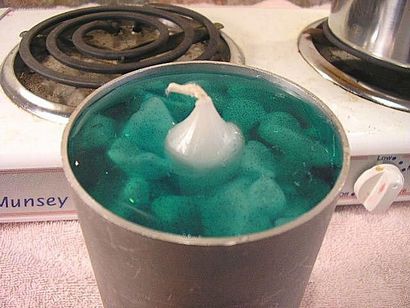 Glace fabrication de bougies projet - Comment faire la glace bougie