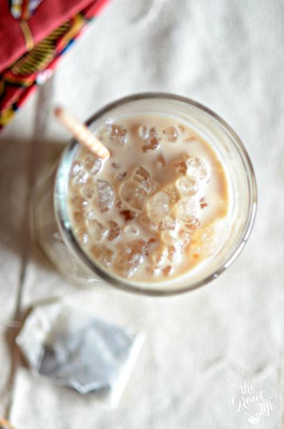 Chai Latte glacé - Starbucks Copycat - la vie Grant