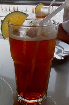 Thé glacé (Edit glacé boisson populaire) Thé glacé