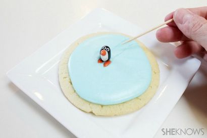 Eislaufen Pinguin Cookies wird der Neid der diesjährigen treat Austausch