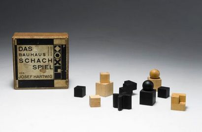 Icône Bauhaus jeu d'échecs par Josef Hartwig, Icône quotidien