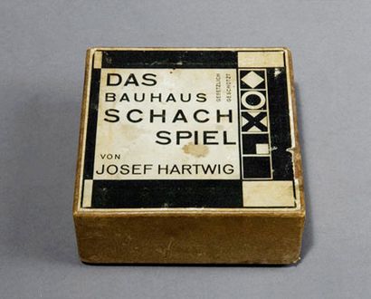 Icône Bauhaus jeu d'échecs par Josef Hartwig, Icône quotidien