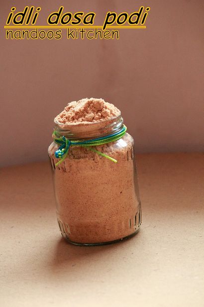 Idli podi Rezept