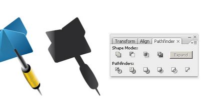 Illustrator Tutorial Vektor Dart auf Bullseye, Illustrator Tutorials - Tipps