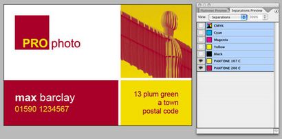 InDesign Files - Comment configurer la mise en page de carte d'affaires Design pour la presse