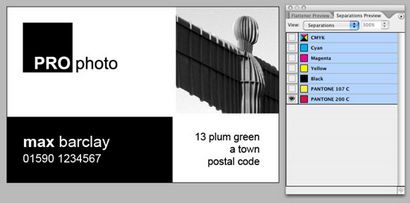 InDesign-Dateien - Wie Einrichten Visitenkarte-Plan-Entwurf für Presse