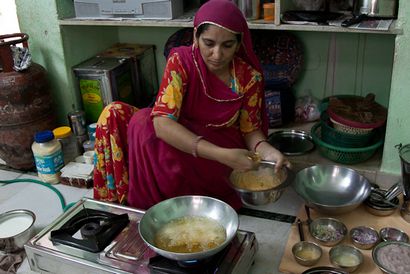 Indische Küche wie Gemüse pakora zu machen - Die Siracusas