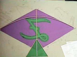 Indian Fighter conception Cerf-volant (combattant) Fighter Kite Indian Design