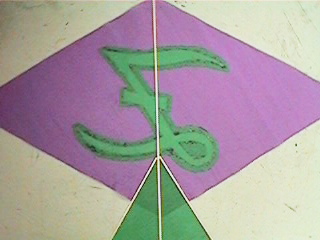 Indian Fighter conception Cerf-volant (comment faire cerf-volant de combat indien) Fighter Kite Indian Design