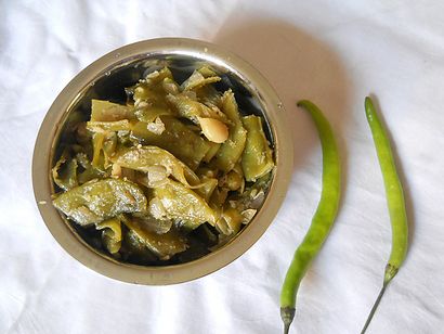 Les haricots plats indiens, recette haricots plats indiens, haricots Easy Flat Indian Recipe