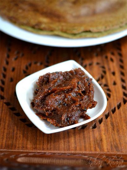 Recette indienne Khana Allam Pachadi, Ginger Chutney (pour Idli, Dosa)