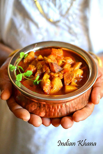 Indian Khana Dan Kaanda Sabzi, Pidi karunai kizhangu Curry