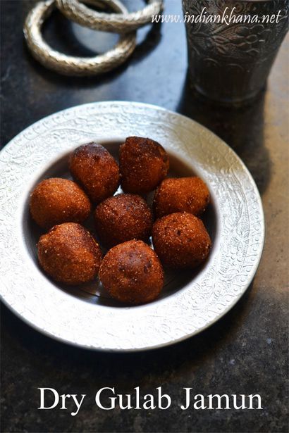 Indian Khana Dry Khoya Sooji Gulab Jamun, Chemische Gulab Jamun Rezept