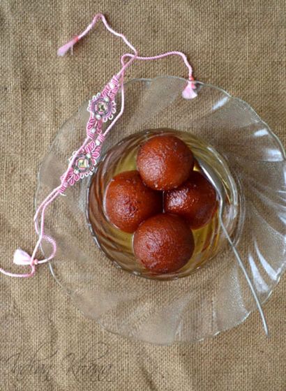 Indian Khana poudre de lait Gulab Jamun, Recettes Diwali