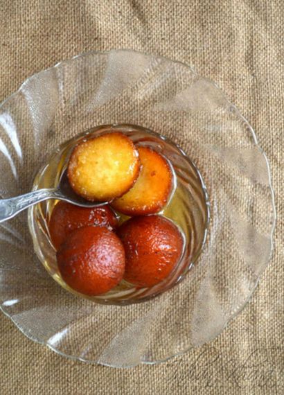 Indian Khana poudre de lait Gulab Jamun, Recettes Diwali