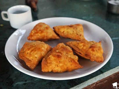 Recette indienne samosas et Coriandre Chutney (coriandre fraîche) Recette indienne samosas et Coriandre Chutney