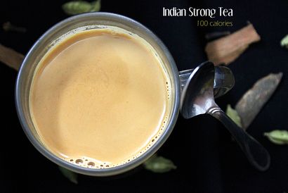 Le thé fort indien - Karak Chai - Munaty de cuisine
