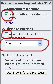 Insérez une boîte de contrôle dans Microsoft Word 2010