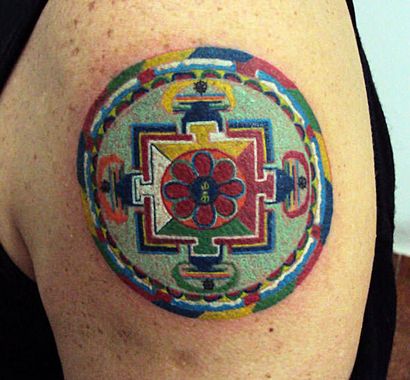 Inspiration und Ideen für Mandala Tattoos - Tattoo Bilder - Ratta Tattoo