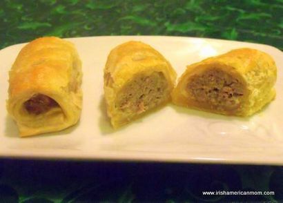 Irlandaise saucisse Rolls, maman irlandaise américaine