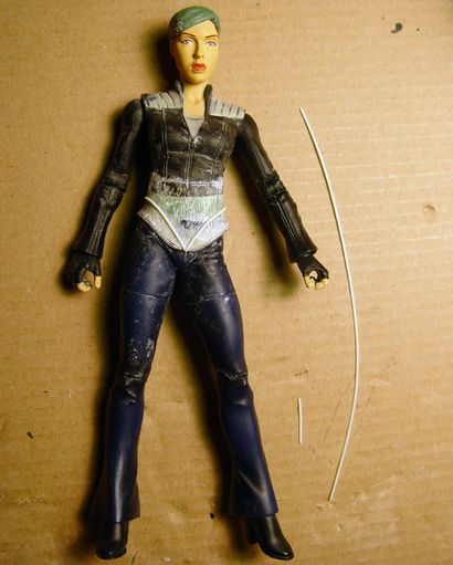 Productions fer-Vache - Faites votre propre action personnalisée Figure (avec Lady Deathstrike)