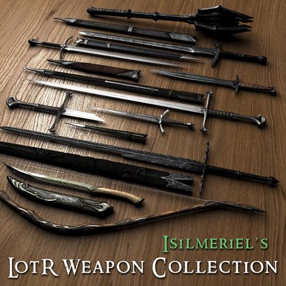 Isilmeriel Collection Armes à LOTR Skyrim Nexus - mods et de la communauté