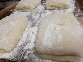 Italienne Ciabatta Pain Rolls Recette