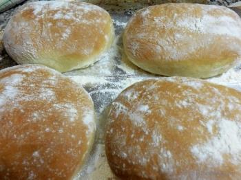 Italienne Ciabatta Pain Rolls Recette