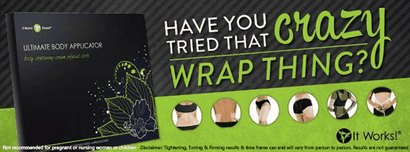 Es funktioniert Körperpackungen - Ultimate Body Wrap-Applikator