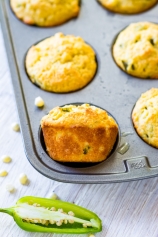 Jalapeno Cornbread Muffins Recette