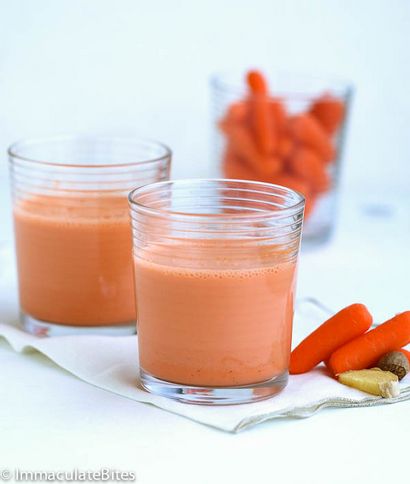 Jus de carotte jamaïcaine - Bouchées Immaculée