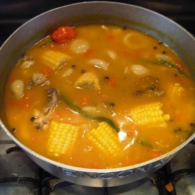 Poulet jamaïcain soupe recette