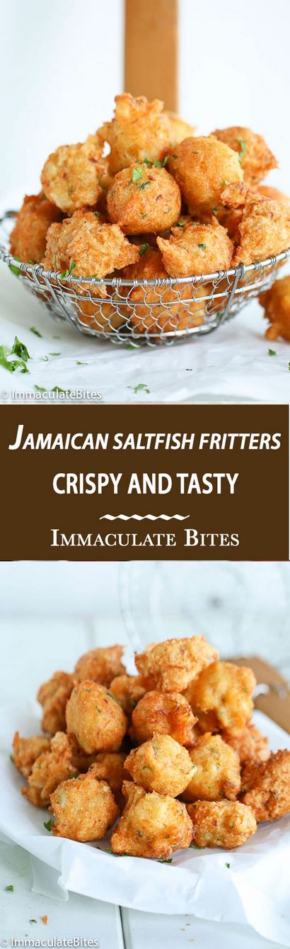 Jamaican Saltfish Beignets - Immaculate Bites