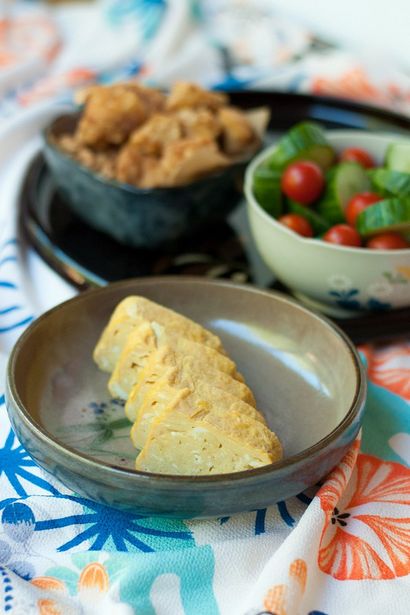 Egg Roll- Tamagoyaki japonais, bonbons Contempler