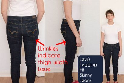 Jeans Fit Guide - Identifier les problèmes Fit - Melly Coud