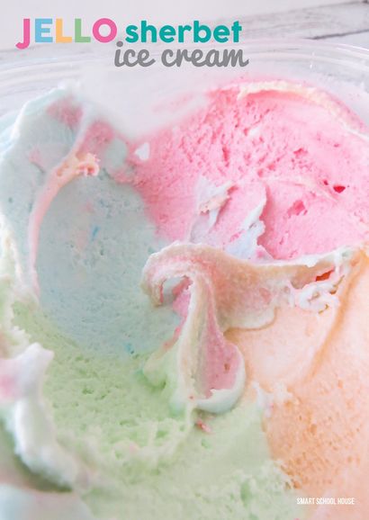 Jello Sherbet Ice Cream