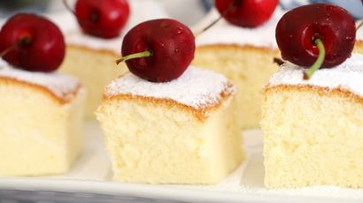 Recettes de Josephine Comment faire du coton éponge douce gâteau, beurre Fluffy Recette de gâteau, le meilleur beurre