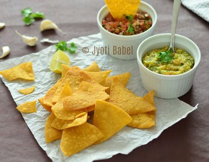 Chips Pages maison Tortilla Jyoti Made From Scratch, Comment faire Tortillas à la maison