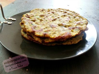 Kakdi Thalipeeth, concombre Recette crêpes, Maharashtrian Recettes en ligne