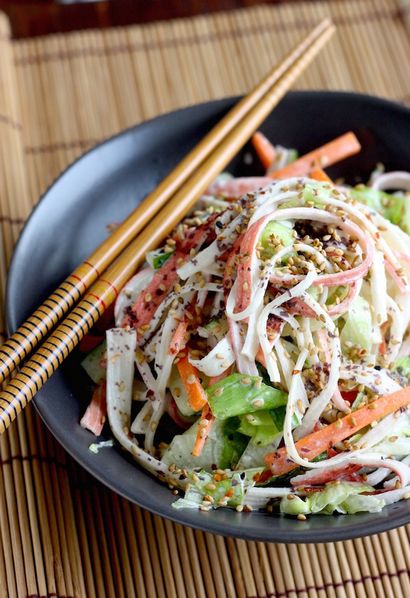 Kani salade (salade de crabe japonais), Assaisonner avec Spice
