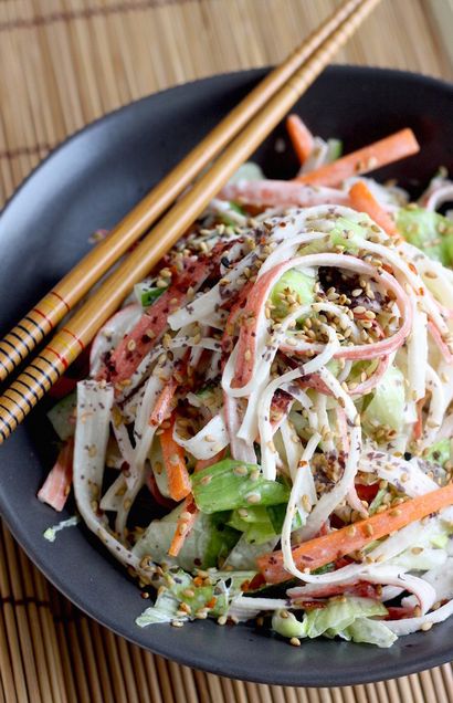 Kani salade (salade de crabe japonais), Assaisonner avec Spice
