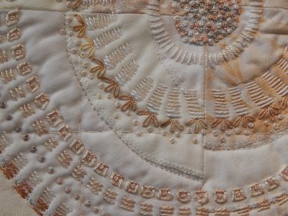 broderie Kantha, courtepointes Debby (comment faire des dessins de point de Kantha) broderie Kantha, couettes Debby