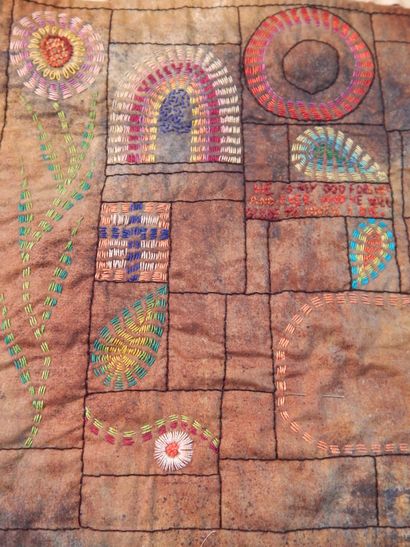broderie Kantha, les édredons debby (couettes) broderie Kantha, couettes Debby