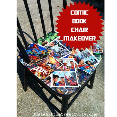 Kapow! DIY Comic Book président Makeover- Juste un peu de créativité