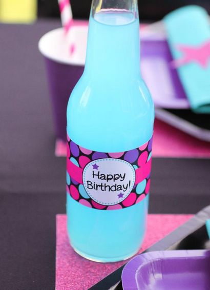 Kara - Idées Party Girly Rock Star Danse Rose Birthday Party Planning Ideas Décorations (partie) Kara - du Parti Idées Girly Rock Star Danse Rose Birthday Party Planning idées Décorations