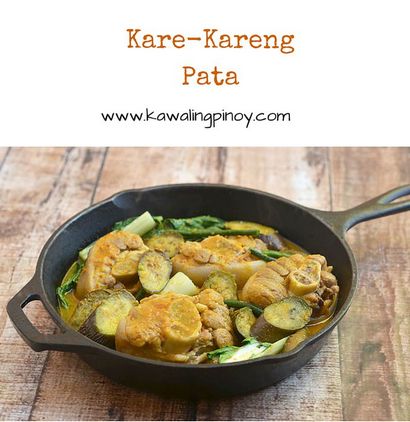 Kare-Kareng Pata - kawaling pinoy