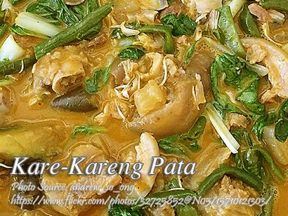 Kare-Kareng Pata, Panlasang Pinoy Recettes de viande
