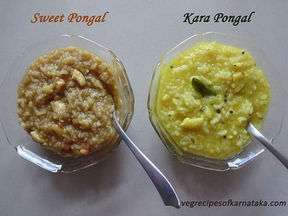 Karnataka style de Khara recette pongal style Karnataka douce recette Pongal, Comment faire karnataka