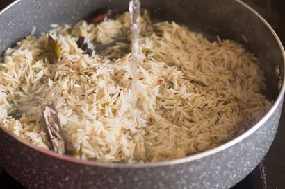 Kashmiri pulao Rezept, wie kashmiri pulao, leicht pulao Rezept zu machen