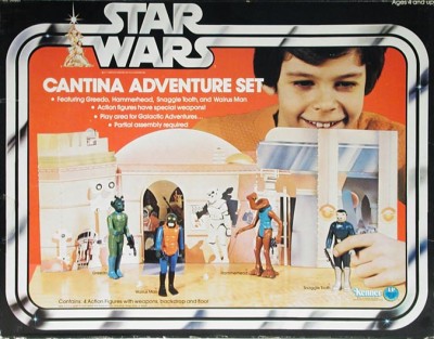 Kenner - Guerres Astrologique Playsets, Partie 1 carton mort Étoiles et Créature Cantinas